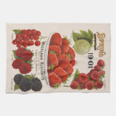 Linge De Cuisine Baies printanières (Horizontal)