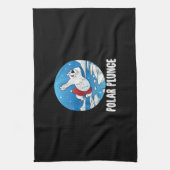 Linge De Cuisine Bain d'hiver Polar Plunge Ice Jump Polar Ours Bain (Vertical)