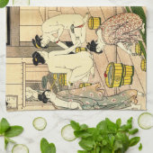 Linge De Cuisine Bain public 1780 (Plié)