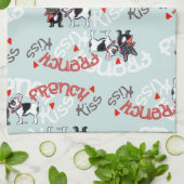 Linge De Cuisine Baiser de Bulldog français (Plié)