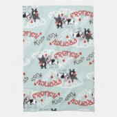 Linge De Cuisine Baiser de Bulldog français (Vertical)