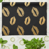 Linge De Cuisine Baisers d'or (Plié)