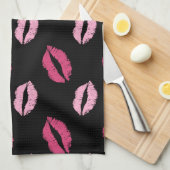Linge De Cuisine Baisers roses (Quart Plié)