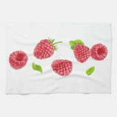 Linge De Cuisine Baisse des framboises (Horizontal)