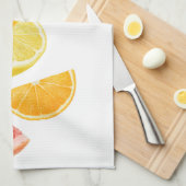 Linge De Cuisine Baisse des tranches d'agrumes (Quart Plié)