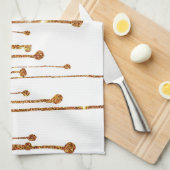 Linge De Cuisine Baisses à la mode élégantes de l'eau de parties (Quart Plié)