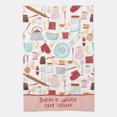 Linge De Cuisine Baking Dit Cuisine Moderne Rose (Vertical)