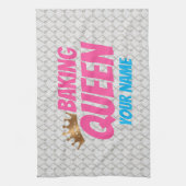Linge De Cuisine Baking Queen Pattern for Cake and Sweets Lovers (Vertical)
