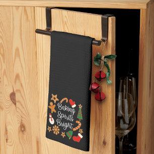 Linge De Cuisine Baking Spirits Bright Gingerbread Noël Cookie