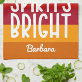 Linge De Cuisine Baking Spirituels Bright Custom Thanksgiving (Plié)