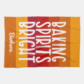 Linge De Cuisine Baking Spirituels Bright Custom Thanksgiving (Horizontal)