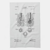 Linge De Cuisine Bal de golf 1902, Brevet (Vertical)