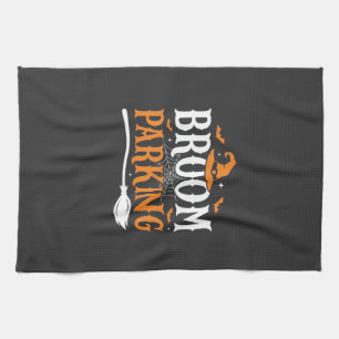 Linge De Cuisine Balai d'Halloween Parking Chapeau de Sorcière Grap
