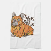 Linge De Cuisine Balais d'Halloween (Vertical)
