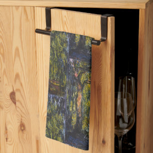Linge De Cuisine Balayage Willow par Claude Monet, oeuvre d'art cla