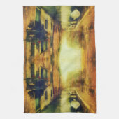 Linge De Cuisine Balcon du Canal de Venise (Vertical)