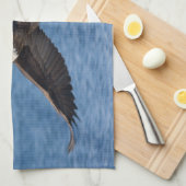 Linge De Cuisine Bald eagle in flight (Quart Plié)