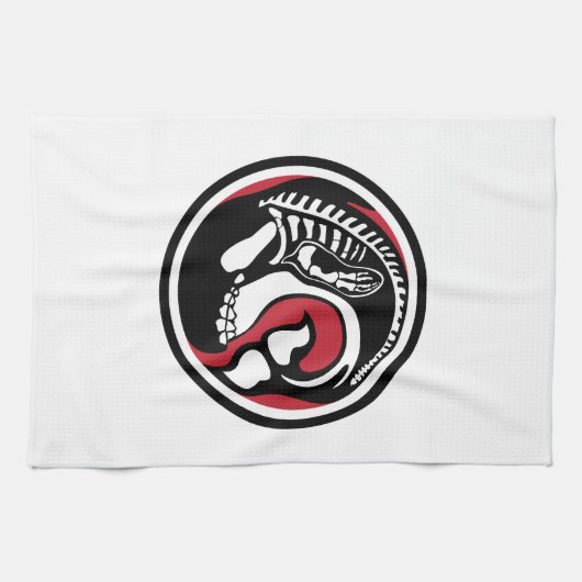Linge De Cuisine baleine (Horizontal)