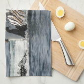 Linge De Cuisine Baleine à bosse (Quart Plié)