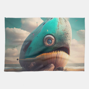 Linge De Cuisine Baleine étrange