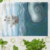 Linge De Cuisine Baleine Ho (Plié)