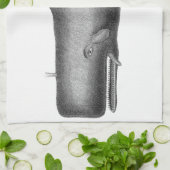 Linge De Cuisine Baleine vintage (Plié)