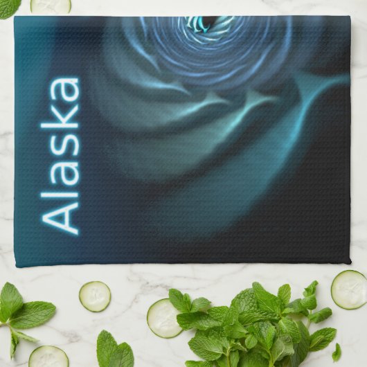 Linge De Cuisine Baleines à glace (Plié)