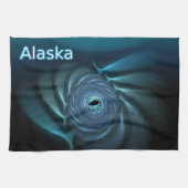 Linge De Cuisine Baleines à glace (Horizontal)