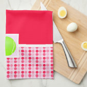 Linge De Cuisine Balle de tennis mignonne (Quart Plié)