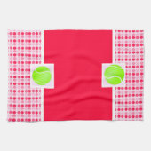 Linge De Cuisine Balle de tennis mignonne (Horizontal)
