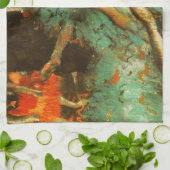 Linge De Cuisine Ballerina Dance Green Dancer Edger Degas Peinture (Plié)