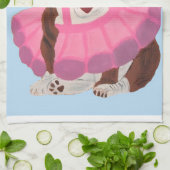Linge De Cuisine Ballerine Bouledogue (Plié)