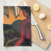 Linge De Cuisine Ballet Russes, Ballet russe par August Macke (Quart Plié)