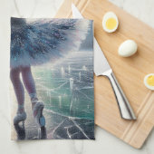 Linge De Cuisine Ballet sur glace Aurora (Quart Plié)