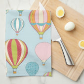 Linge De Cuisine Ballon à air chaud (Quart Plié)