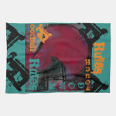 LINGE DE CUISINE BALLON DE FOOT AMÉRICAIN (Horizontal)