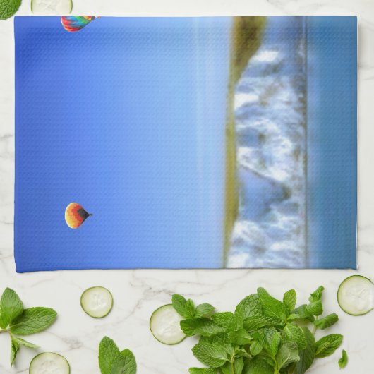 Linge De Cuisine Ballons à air chaud (Plié)