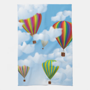 Linge De Cuisine Ballons à Air Chaud