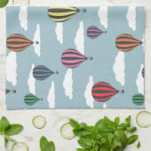 Linge De Cuisine Ballons chauds colorés (Plié)