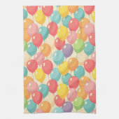 Linge De Cuisine Ballons de fête de différentes couleurs (Vertical)