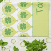 Linge De Cuisine Ballons de la Saint Patrick branchés (Plié)