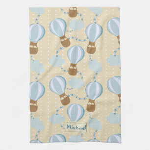 Linge De Cuisine Ballons et Nuages de Dessin Animé pour Enfants