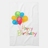 Linge De Cuisine Ballons Joyeux anniversaire (Vertical)