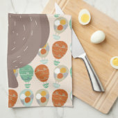 Linge De Cuisine Ballons Whimsical à air chaud (Quart Plié)