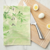 Linge De Cuisine Bambou vintage (Quart Plié)