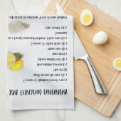 Linge De Cuisine BANANA WALNUT PAIN Recette (Quart Plié)