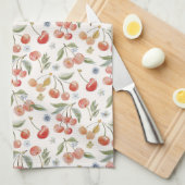 Linge De Cuisine Bananes pour Cerises (Quart Plié)