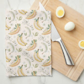 Linge De Cuisine Bananes pour Cerises (Quart Plié)