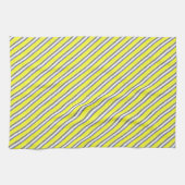 Linge De Cuisine Bande2 jaune (Horizontal)
