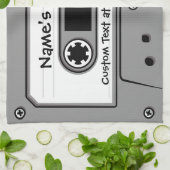 Linge De Cuisine Bande audio cassette grise (Plié)